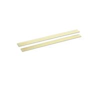 Wiper Strips, Compatible avec les raclettes en caoutchouc for sol Karcher BD50/50 BD50/70, pièces de rechange for laveur de sol, bande de rétention d'eau,Vacuum Component(Light yellow)