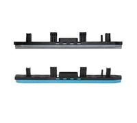 Wiper Strips, Ensemble de 2 outils de nettoyage et d'entretien for sols, couleurs bleu et noir, compatibles avec les équipements Karcher,Vacuum Component