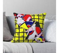 Wipers Band Is This Real Taie d'oreiller en polyester et lin avec fermeture éclair