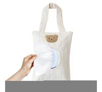 Wipes Container, Refillable Tissue Case, Hangable Portable, Safe Design with Secure Seal, Wipes Storage Pouch for Wall, Kitchen, Home Organizing, Bathroom, Nursery, Travel, Car, Diaper Bag