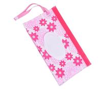 Wipes Container Travel, Waterproof Reusable Wipes Pouch with Wrist Strap, Bohemian Style Refillable Bag for Travel, Outdoor, and Stroller Use, Material: Eva, 10.24x6.3x0.79in