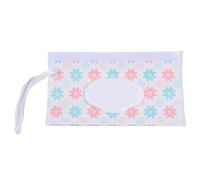 Wipes Container Travel, Waterproof Reusable Wipes Pouch with Wrist Strap, Bohemian Style Refillable Bag for Travel, Outdoor, and Stroller Use, Material: Eva, 10.24x6.3x0.79in