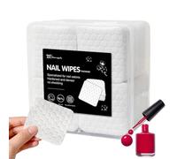 Wipes For Nails - Absorbent Soft Non-Woven Cleanser, Nail p0lish Remover Pads for Women | Manicure Pedicure Tool for Home Salon | Gentle Nail Care Wipes for DIY or Professional Use
