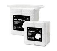 Wipes for Nails - Cleanser for Evaluation | Super Absorbent Soft Non Woven Pads with Resilient Fiber & Remover Pads for Women, Home and Professional Manicure Pedicure Utility