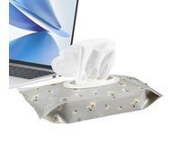 Wipes Travel Case - Boîte de rangement réutilisable Airtight pour voyage, salle de bain, Stroller, ou Diaper Bag ; stockage rapide pour Wipe, filles, et On The Go