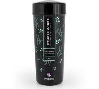 Wipex Lingettes Natural pour équipement de Gymnastique - citronnelle, Eucalyptus et vinaigre - idéales pour Les Tapis de Yoga, Pilates, Gymnastique à la Maison, Peloton, spas, 75 lingettes