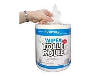 WIPEX WIPEX TOLLE ROULEAU 2 couches blanc éclatant 20,3 x 22,4 cm Quantité:6
