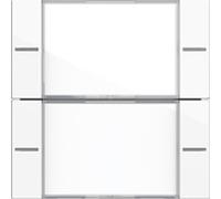Wippenset 2f BSF Tastsens.4 System 55 Kl ar/Reinweiß
