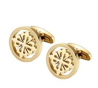 WIPPWER Cufflinks for Men Cufflinks Stainless Steel for Mens Shirt Wedding Business Business Wedding Party(A)
