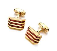 WIPPWER Cufflinks for Men Cufflinks Wedding Business Formal Cufflinks for Men Business Wedding Party(Gold)