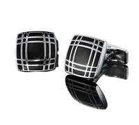 WIPPWER Mens Cufflinks Elegant Style Cuff Men's Shirt Cufflinks, Retro Pattern Cufflinks, Men's French Shirt Cufflinks Shirt Stud Clothing Accessories(10)