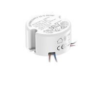 WIQOLESVL Pilote d'éclairage LED Rond étanche, Alimentation à Courant Constant, Ballast, démarreur de projecteur, Downlight, 6 W, 10 W, 15 W, 20 W, 30 W(28-42V 10W 250mA)