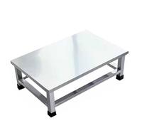 WIQUYBML Elevate Your Washer 20cm/7.8in Stainless Steel Appliance Base Sturdy Soup Pot Support 60x60x20cm Stand for Home Use Anti Slip Design