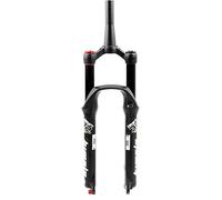 WIQUYBML Fourche à Suspension pour VTT 26/27,5/29" avec Amortisseur à air, moyeu Avant de 100 mm de Large, Tube Conique de 1-1/2" pour Frein à Disque, axe QR de 9 mm.