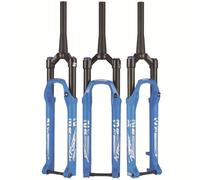 WIQUYBML Fourche Avant à Suspension pneumatique pour VTT 26, 27,5 et 29 Pouces, axe traversant 1-1/2'' Conique, Composants et pièces d'amortisseur, Course 120 mm, axe traversant 100 × 15 m