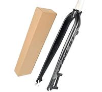 WIQUYBML Fourche Avant de vélo à Suspension en Alliage d'aluminium, Compatible avec Les pneus de 26, 27,5 et 29 Pouces (Largeur de Pneu 2,2 Pouces), Fixation sur Le Montant A, Freins à disq