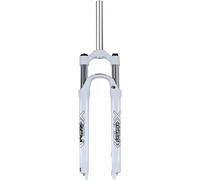 WIQUYBML Fourche de Suspension pour VTT 26"/27,5"/29", débattement de 100 mm, Alliage d'aluminium léger, Frein à Disque Avant, axe Droit sans Filetage de 28,6 mm, B, 29 Pouces