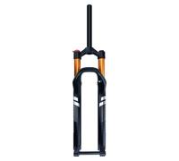 WIQUYBML Fourche de VTT 27,5/29 Pouces, Fourche Suspendue, axe Avant Droit/Conique 1-1/8", débattement de 120 mm, Amortissement en détente Manuel/à Distance, axe traversant 15 x 100 mm (DRO