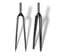 WIQUYBML Fourche Rigide en Carbone pour vélos de Route 700C, Pivot Droit de 25,4 mm, axe traversant sans Filetage, Blocage Rapide 9x100 mm, Frein C.