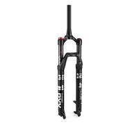 WIQUYBML Fourche Suspendue pour VTT 26 Pouces, 27,5 Pouces et 29 Pouces ER, Amortisseur ultraléger, Blocage d'épaulement 1~1/8", débattement Avant 100 mm