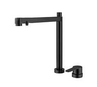 WIQUYBML Robinet de Cuisine, Robinet d'évier Pliable et Invisible en Acier Inoxydable avec système de Purification d'eau, Trois Jets Chaud et Froid, pour éviers (1)