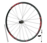 WIQUYBML Roue Avant de VTT 26/27,5/29 Pouces, Frein à Disque, moyeu arrière à Blocage Rapide 24 Trous, Compatible avec Cassette 8/9/10/11/12 Vitesses