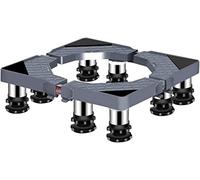 WIQUYBML Support pour Lave-Linge, Hauteur réglable de 14 à 17 cm, Robuste, 4/8/12 Pieds, Compatible avec sèche-Linge, Socle et réfrigérateur (M, 8 Pieds, 14-17 cm).