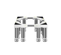 WIQUYBML Support réglable pour Lave-Linge et réfrigérateur, Amortisseur de Vibrations, en Acier Inoxydable, pour étendoir à Linge. Hauteur : 19-22 cm, Longueur : 65-80 cm. Idéal pour Les AP