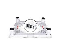 WIQUYBML Support Robuste pour Lave-Linge, sèche-Linge, réfrigérateur et cuisinière, avec étagère à roulettes multifonctionnelle réglable et Pieds Solides (4/8/12 Pieds).