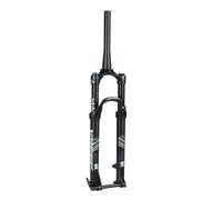 WIQUYBML Suspension pour vélo 26", 27,5" 29", Fourche à air avec Blocage Intelligent et réglage de l'amortissement, Frein à Disque Avant 1~1/8", Frein à Disque