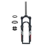 WIQUYBML Vélo Pliant 24 Pouces BMX Débattement 90 mm 28,6 mm Tube Droit sans Filetage VTT QR 9 mm Frein à Disque Avant à Blocage Manuel (Couleur : A, Taille 24 Pouces)