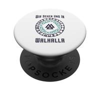Wir Sehen UNS in Walhalla (Allemand pour I See You in Valhalla) PopSockets PopGrip Adhésif