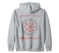 Wir Sehen UNS in Walhalla (déclaration Viking Allemande) Sweat à Capuche