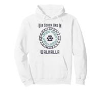 Wir Sehen UNS in Walhalla (déclaration Viking Allemande) Sweat à Capuche