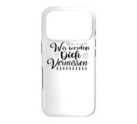 Wir Werden Dich Vermissen Adieu aux Amis avec Signature Coque pour iPhone 17 Pro