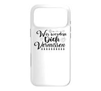 Wir Werden Dich Vermissen Adieu aux Amis avec Signature Coque pour iPhone 17 Pro Max