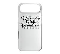 Wir Werden Dich Vermissen Adieu aux Amis avec Signature Coque pour iPhone Air