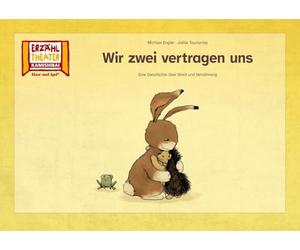 Wir zwei vertragen uns / Kamishibai Bildkarten: Eine Geschichte über Streit und Versöhnung. 12 Bildkarten für das Erzähltheater