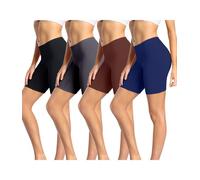 wirarpa Anti Frottement Cuisse Femme Short sous Robe Panty Coton Shorty Lot de 4 Multicolor Taille 5XL