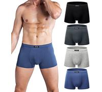wirarpa Boxers Hommes Microfibre Calecon Slips Micro Modal Multipack Pack de 4 Taille XXL