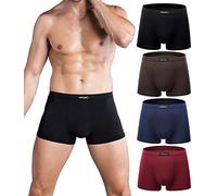 wirarpa Boxers Hommes Microfibre Calecon Slips Micro Modal Multipack Pack de 4 Taille XXXL
