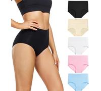 wirarpa Culottes Gainante Femmes Coton Taille Haute Slips, Multicolor02-lot de 5, 54-56,XXL