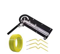 Wire Bender, Ergonomic Portable Heavy Duty Flat Bar Bending Tool | Electrical Bending Tool For Conduit, Cable, Tubing, Aluminum, Copper, Iron, Automotive Repairs, Garages, And Workshops.