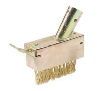 Wire Brush, 45° Steel Grass Remover Tool, Crack Weeder Tool for Cleaning Paving Joints, Sidewalk, Patio Stones, Driveway Cracks