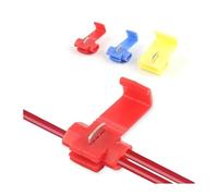 Wire Cable Connectors Lock Quick Splice Terminals Crimp Non Destructive Without Breaking Line AWG 22-18 NWPNLXEA(QSC805,25PCS)