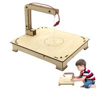 Wire Electric Cutter Table - 20x20x14cm | Foam Cutting Educational Toy with Electric Wire | Science STEM Learning Tool for Fine Motor Skills Classroom Laboratory Home Study Balcony Use