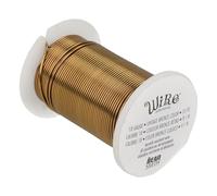 Wire elements, Tarnish Resistant Vintage Bronze Wire, 18 Gauge 10 Yards (9.14 Meters)