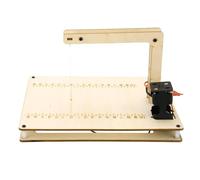 Wire Foam Cutting Machine - 7.87 inch Electric Cutter Table | Portable Science Craft Tool - Safe Burr-Free Foam Cutting Device for Classroom STEM Learning DIY Projects and Home Education Experiments