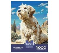Wire Fox Terrier 1000 Pièces Peinture à l'huile Puzzle en Papier Détente Cadeau Unique Adultes Et Adolescents Dès 14 Ans 70x50cm/1000pcs