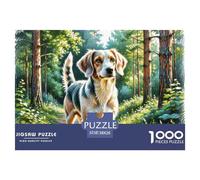 Wire Fox Terrier 1000 Pièces Puzzle Adultes Et Enfants À Partir De 14 Ans D'étude Confortables Jeu D'Intelligence De l'art La Décoration Moderne 38x26cm/1000pcs